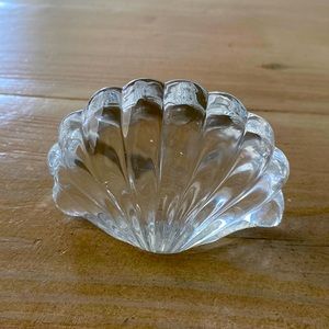 Glass Shell Paper Weight